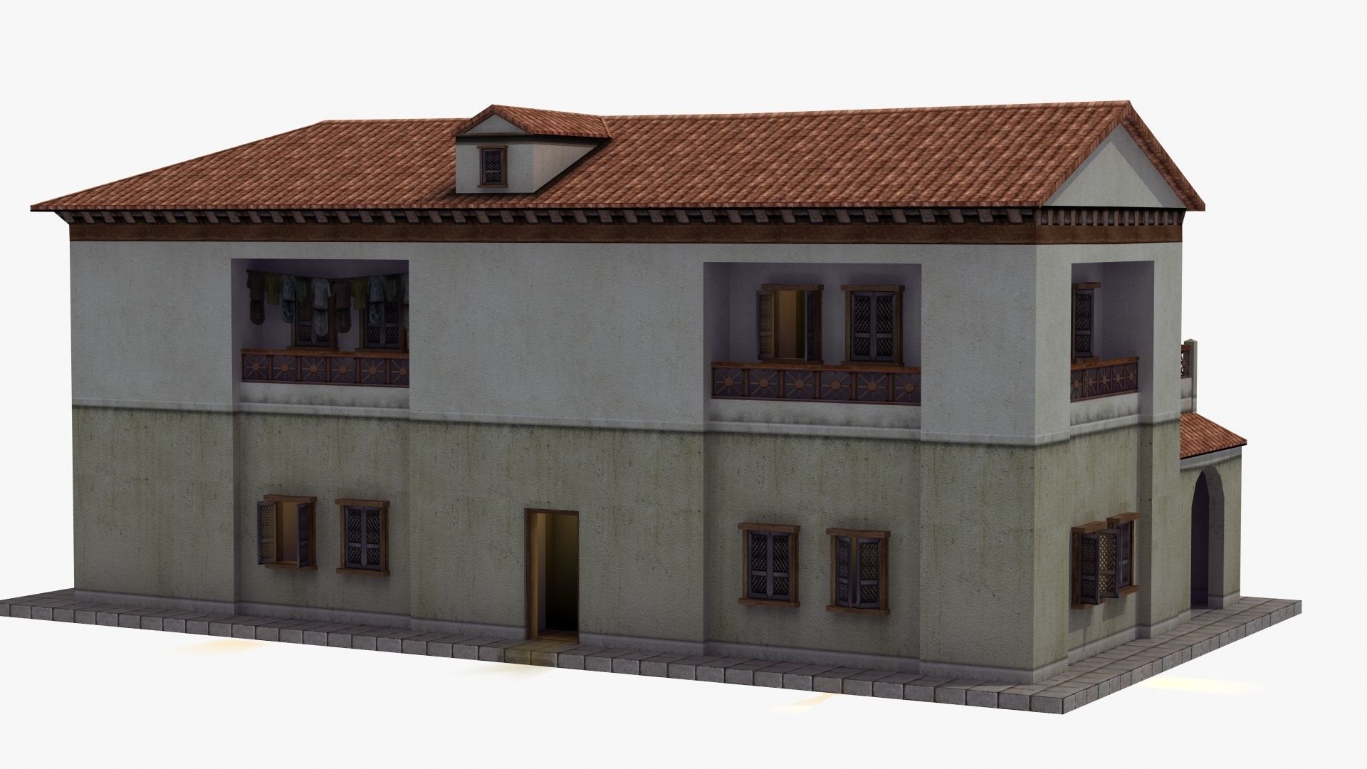 Roman House 3D model_30