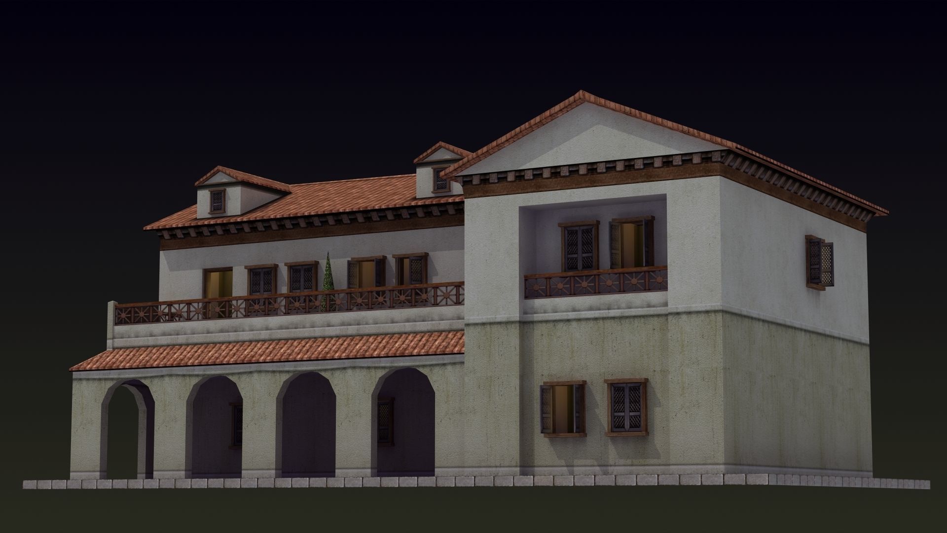 Roman House 3D model_18