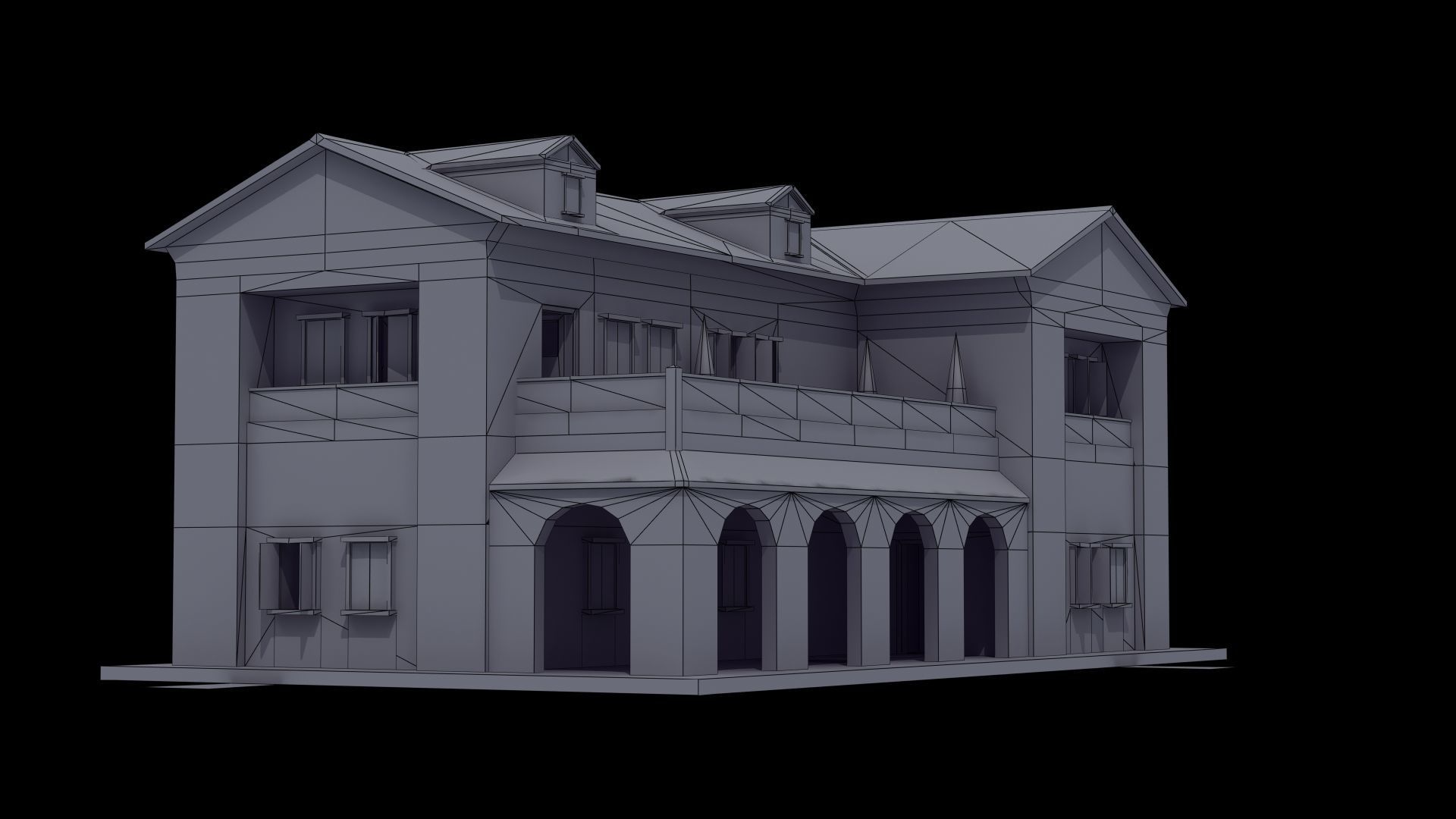 Roman House 3D model_45