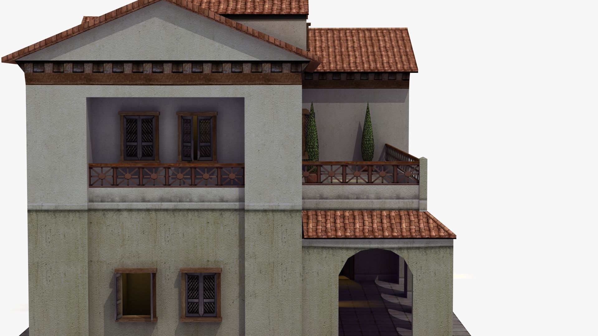 Roman House 3D model_32