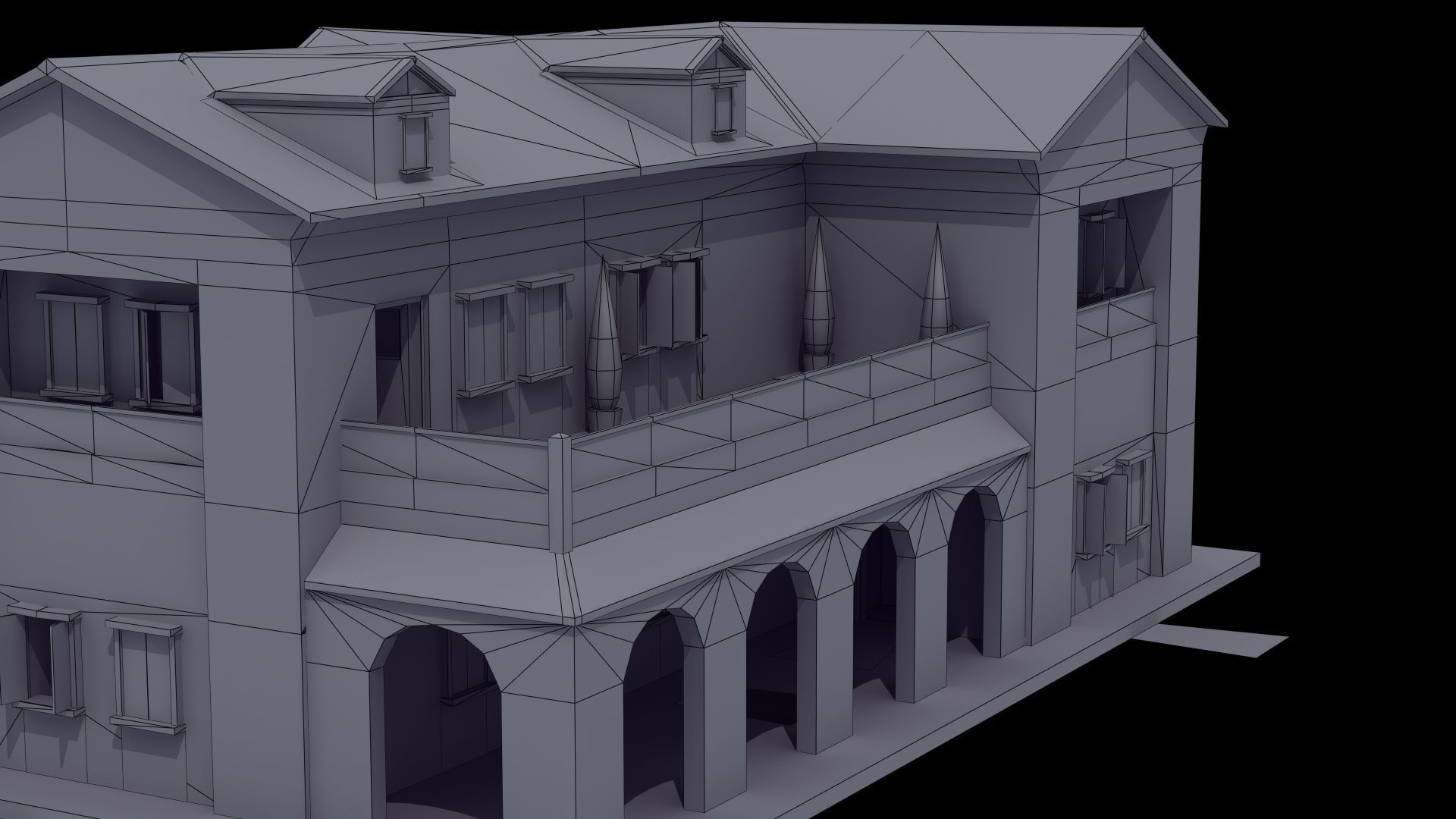 Roman House 3D model_50