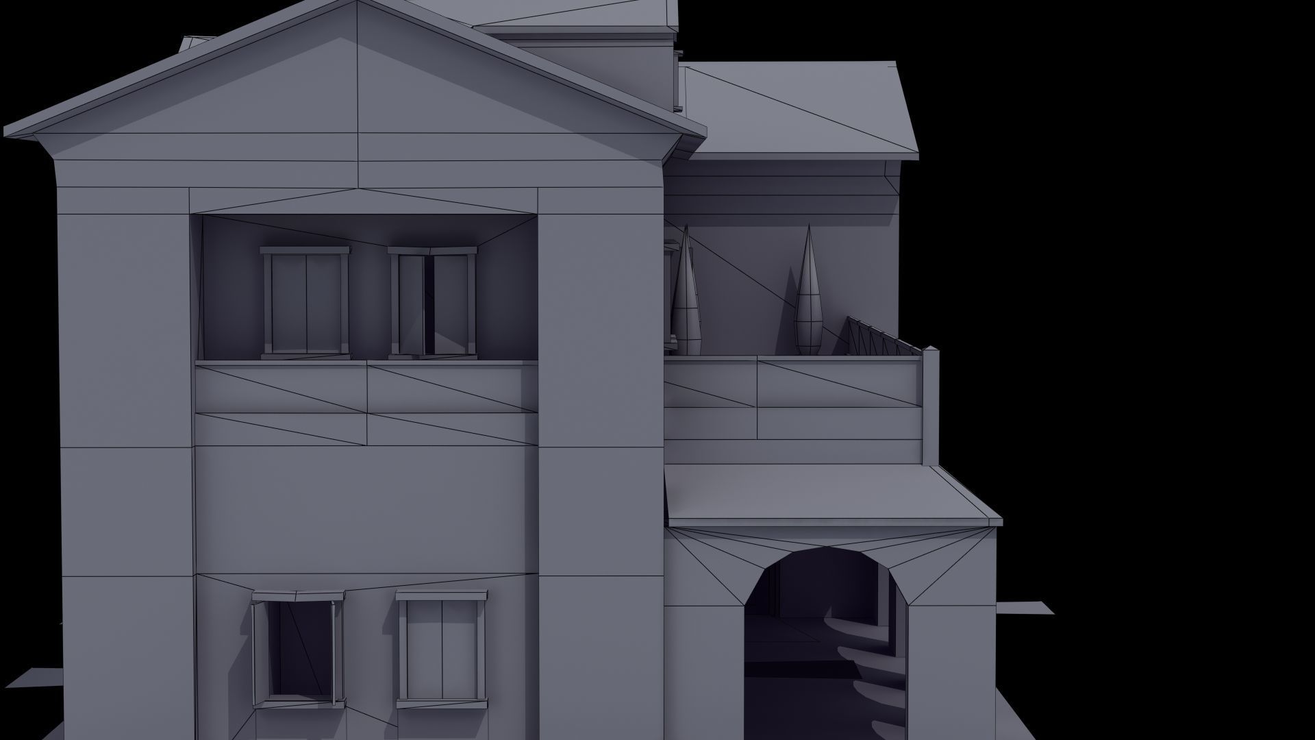 Roman House 3D model_47