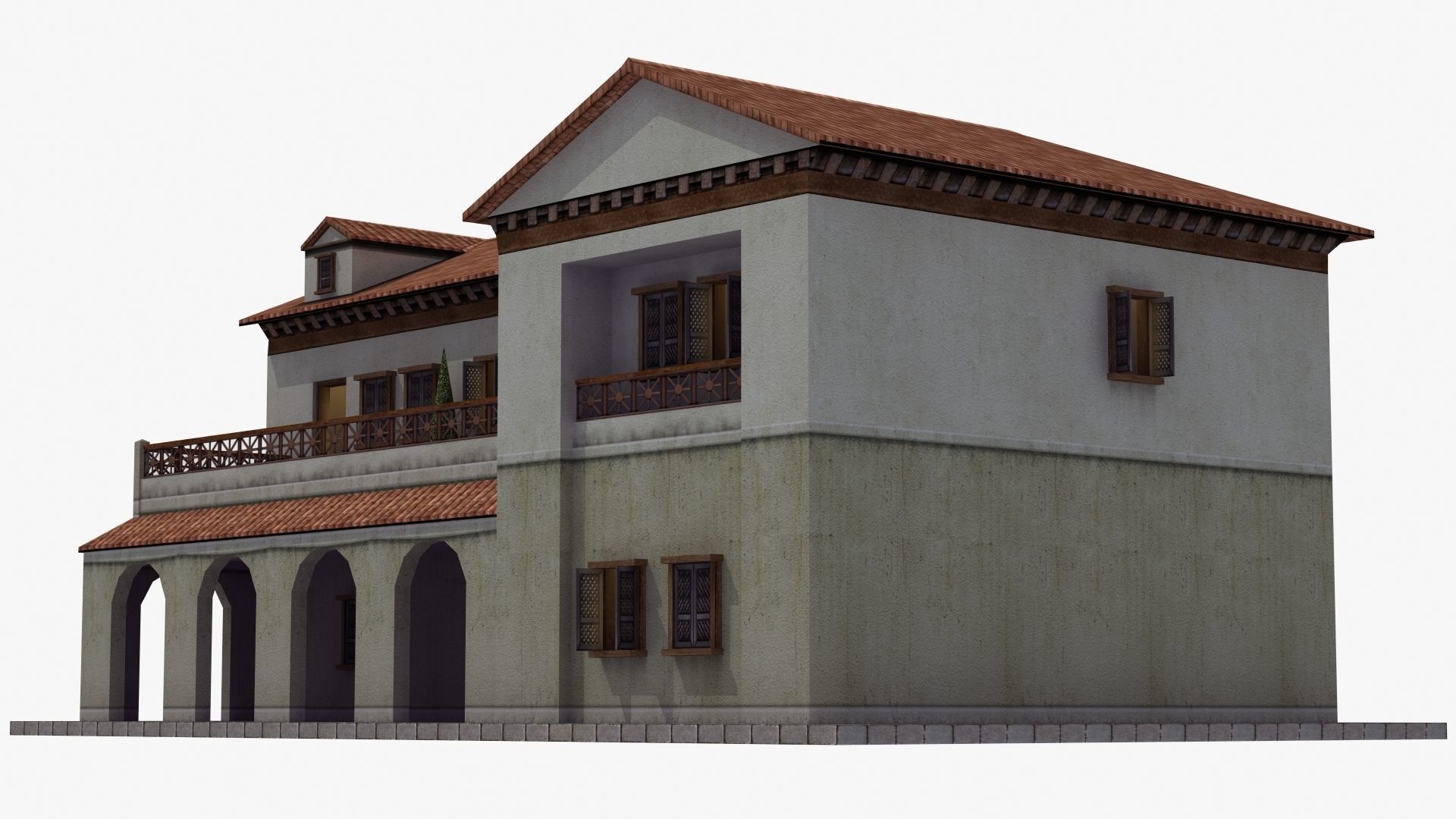 Roman House 3D model_23