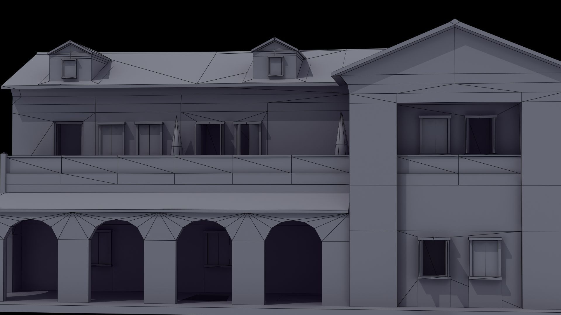 Roman House 3D model_41