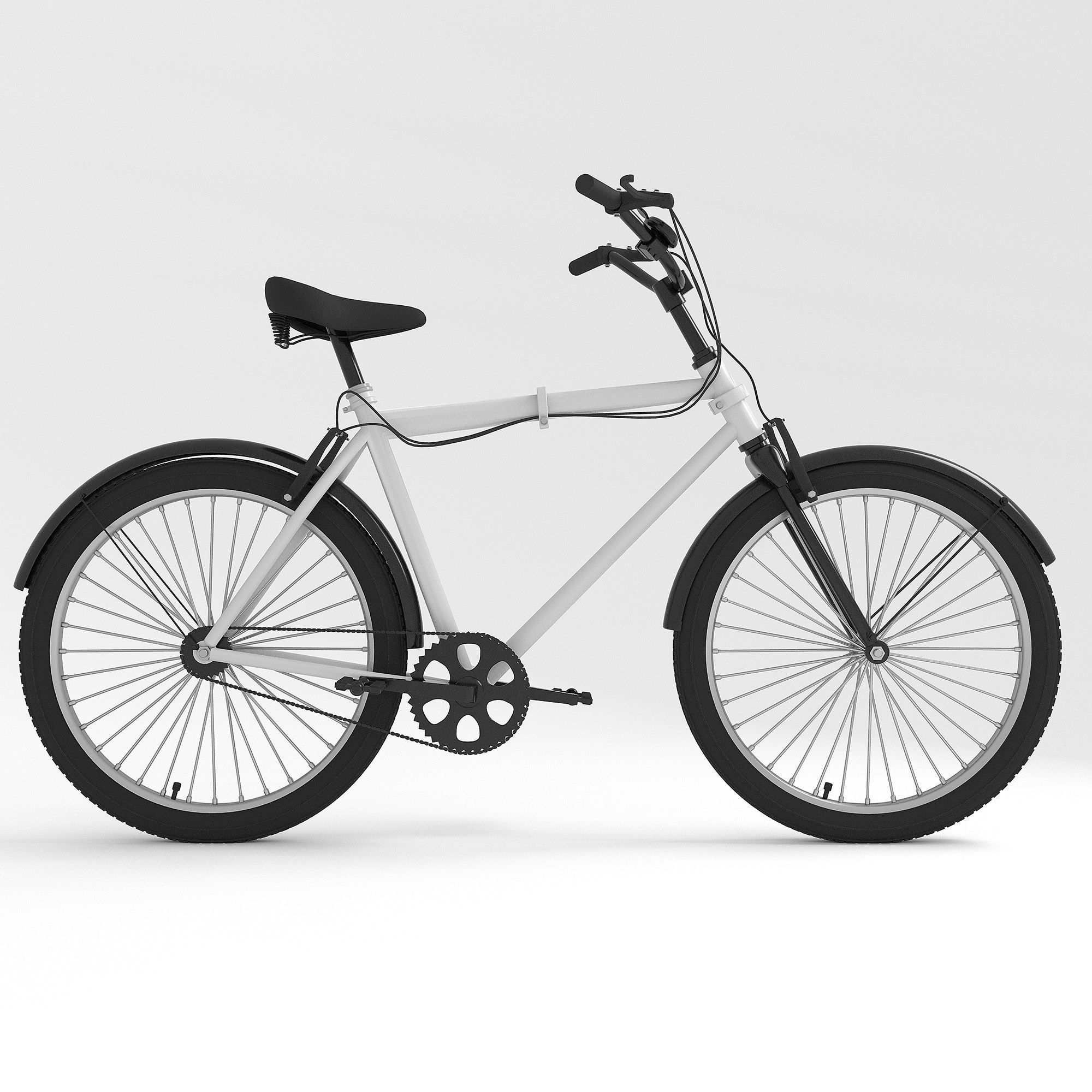 Bicycle 3D model_3