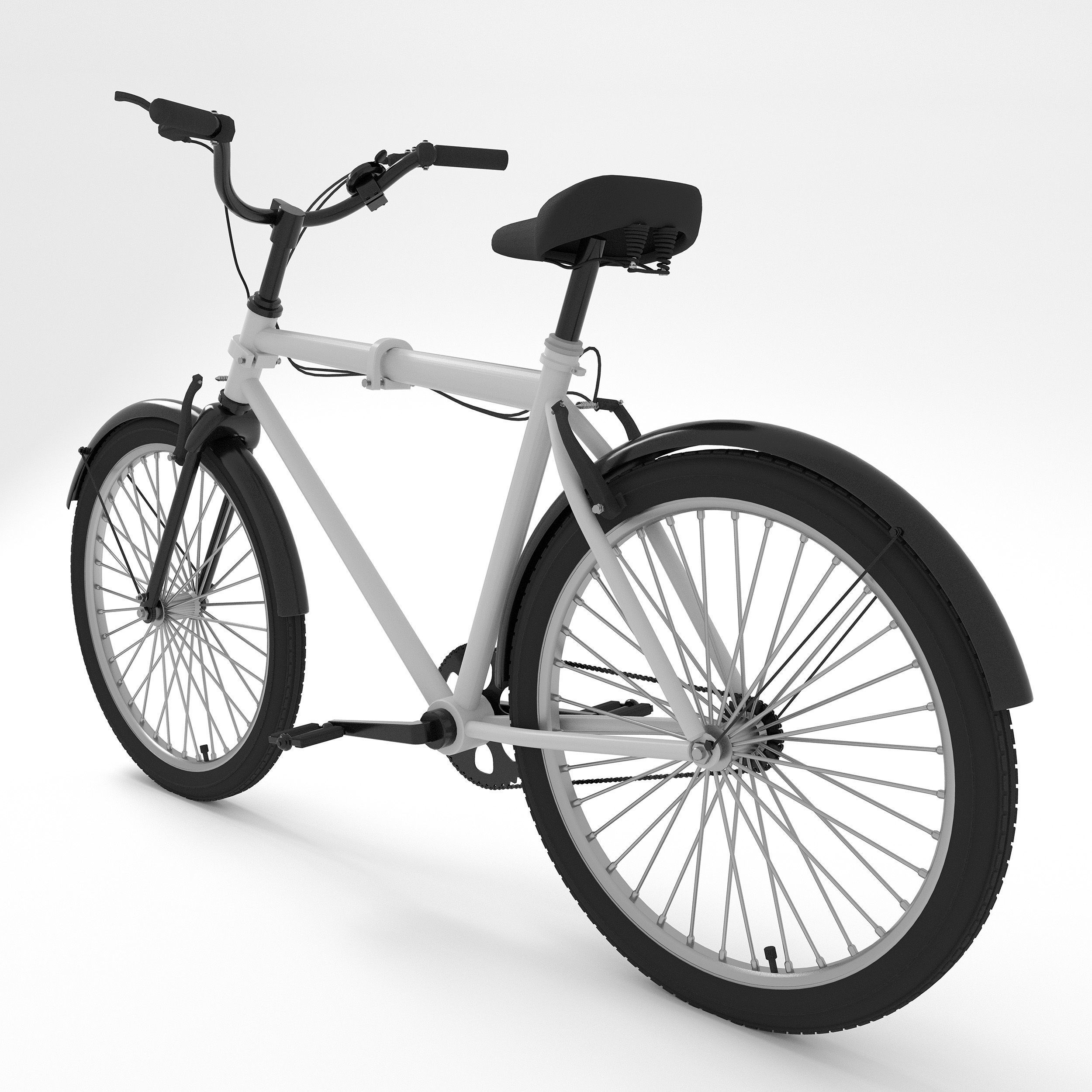 Bicycle 3D model_4