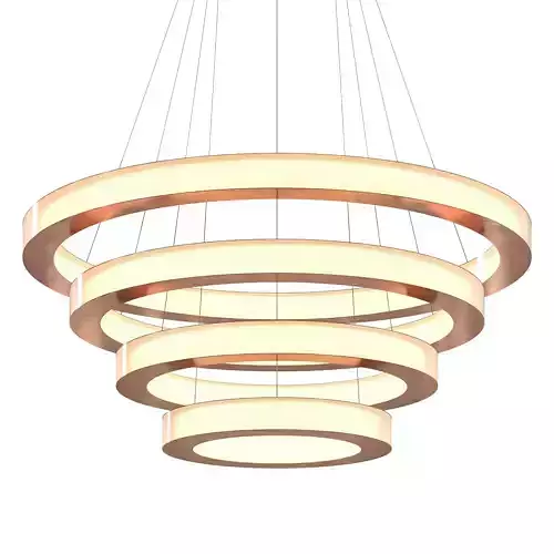 Imatra 4 tiers Suspended Lamp by Cameron Design House 3D model