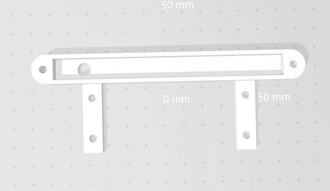 2x WS2812 DIY Racing Sim Lights Universal Mounting System 3D print model