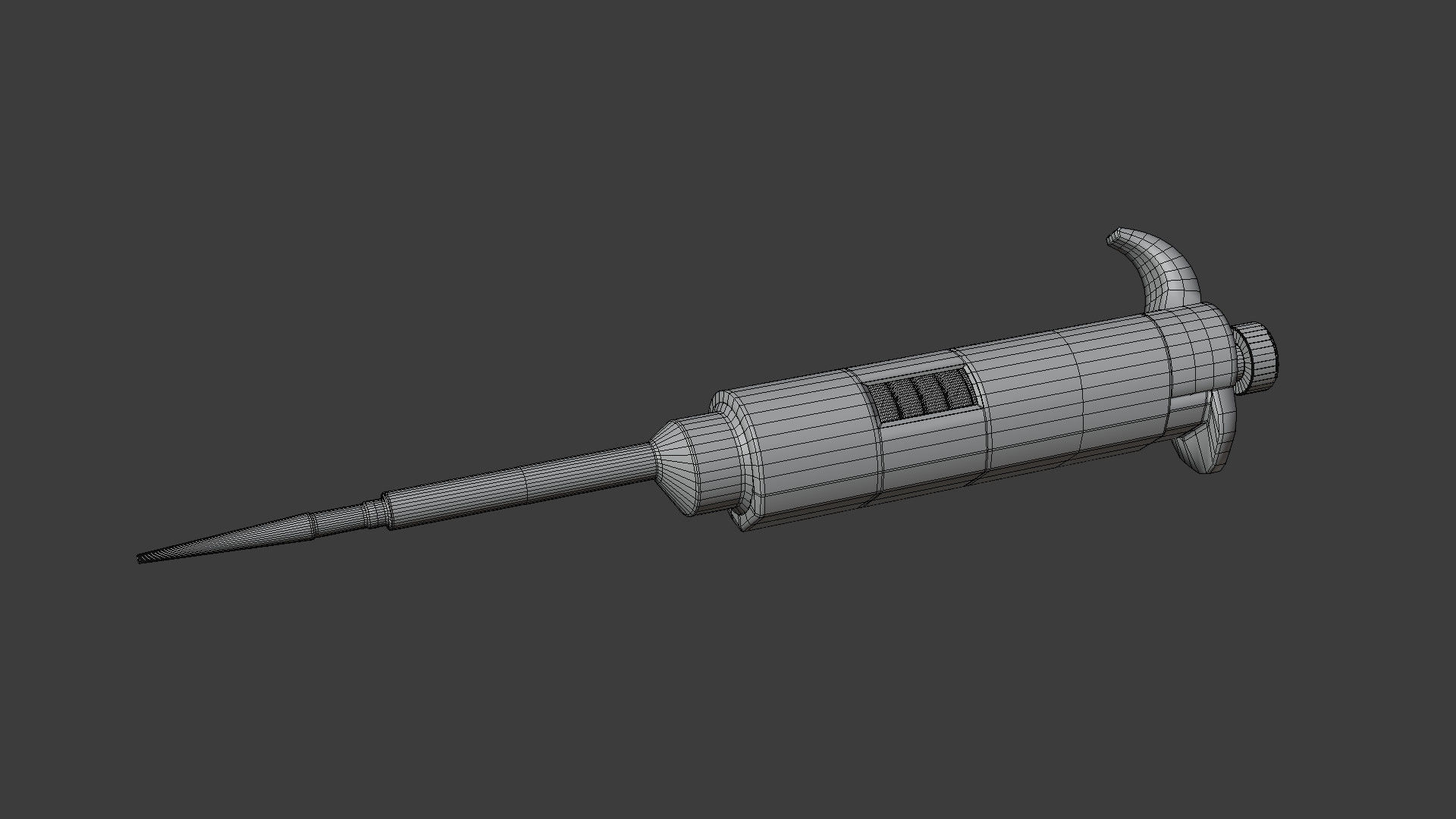 medical pipette 3D model_8