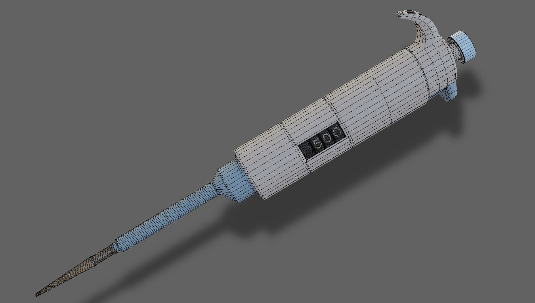 medical pipette 3D model_5