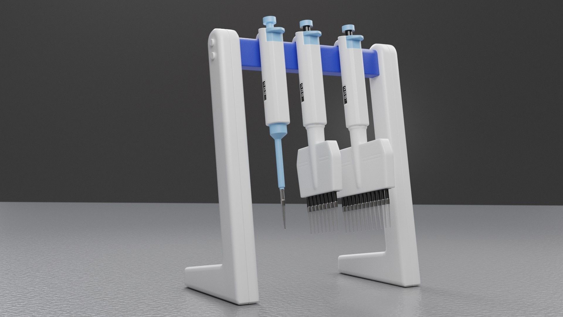 medical pipette 3D model_11