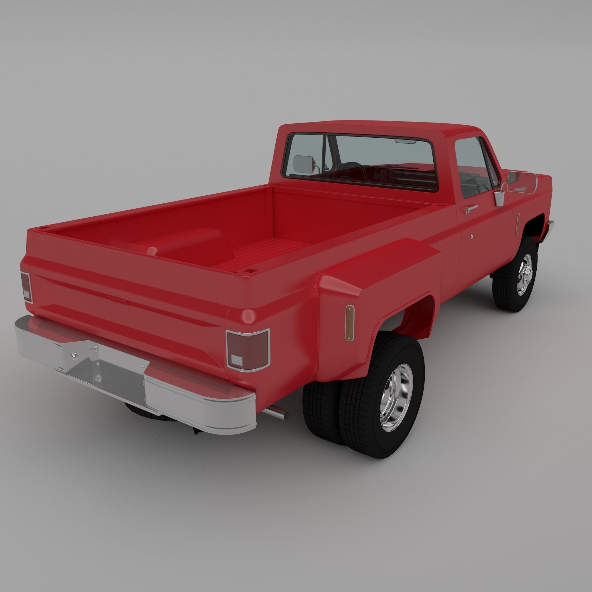 Pick-up 3 ford pickup truck 3D model_17