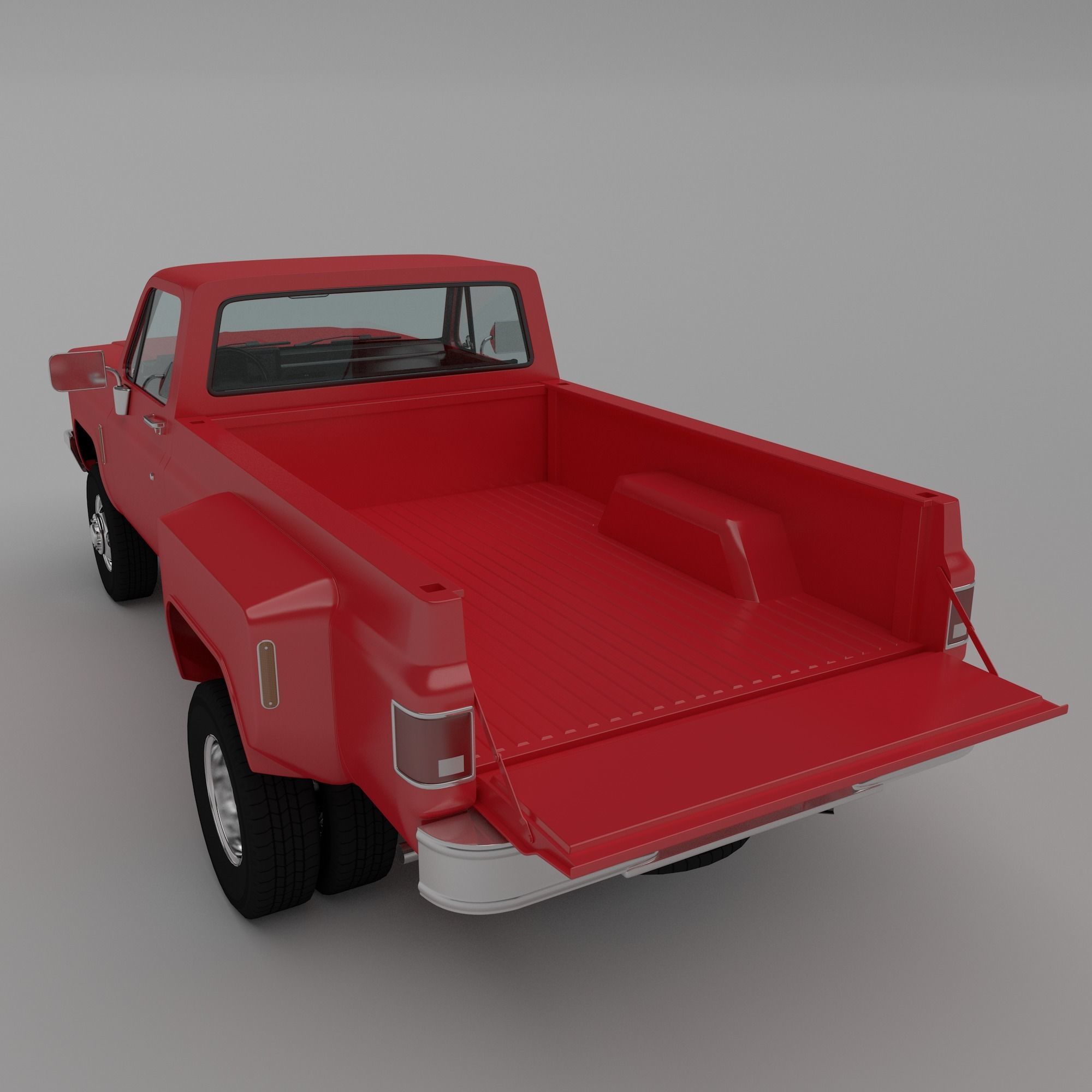 Pick-up 3 ford pickup truck 3D model_14