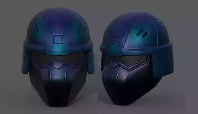 Helmet scifi military futuristic technology cyborg 
