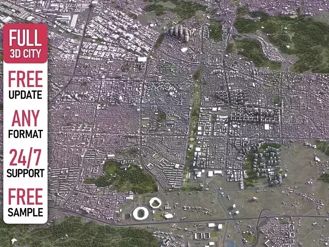 Incheon - 3D City Model