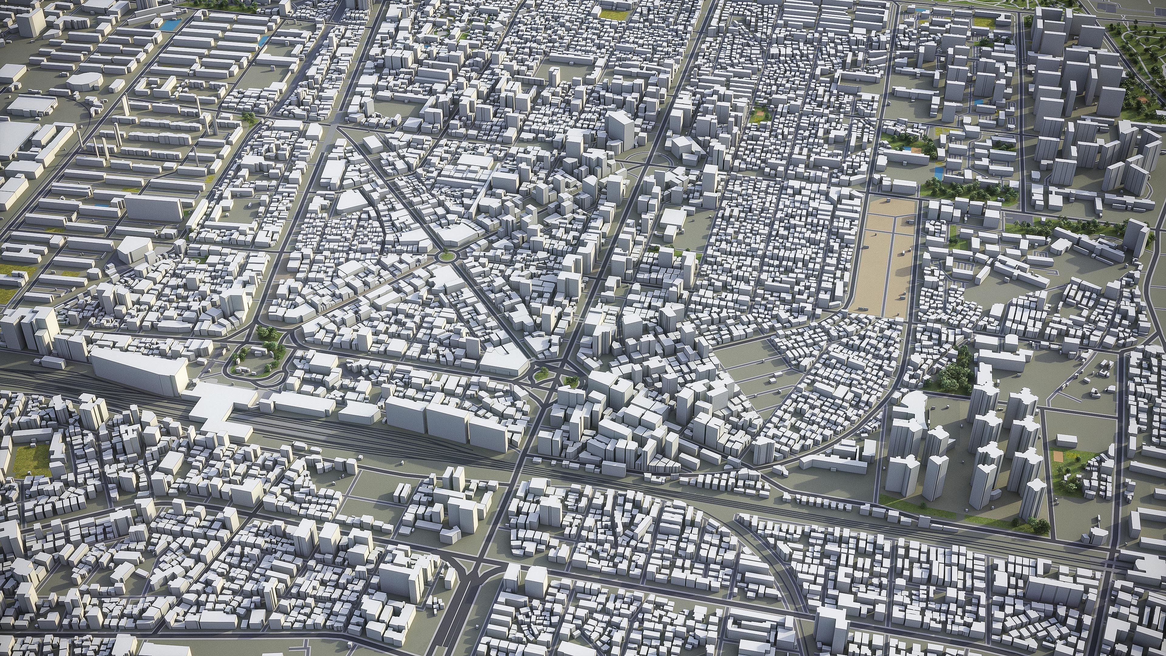 Incheon Low-poly 3D model_13