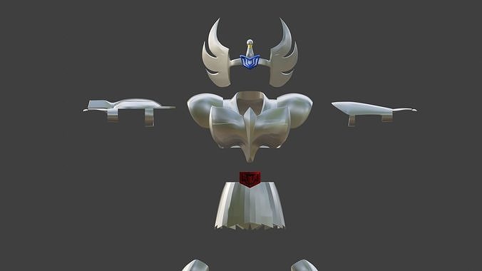 CYGNUS HYOGA FULL ARMOR - ZODIAC KNIGHTS 3D print model