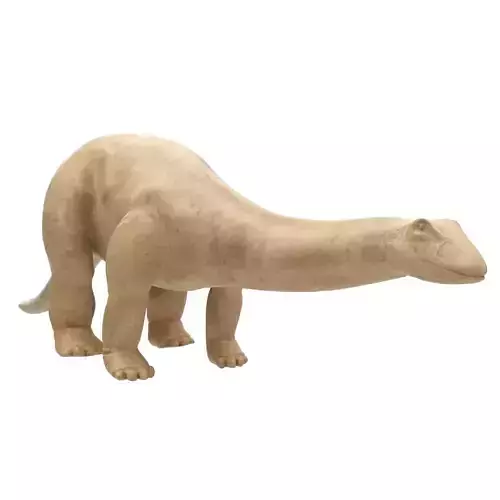 Apatosaurus dinosaur statue
