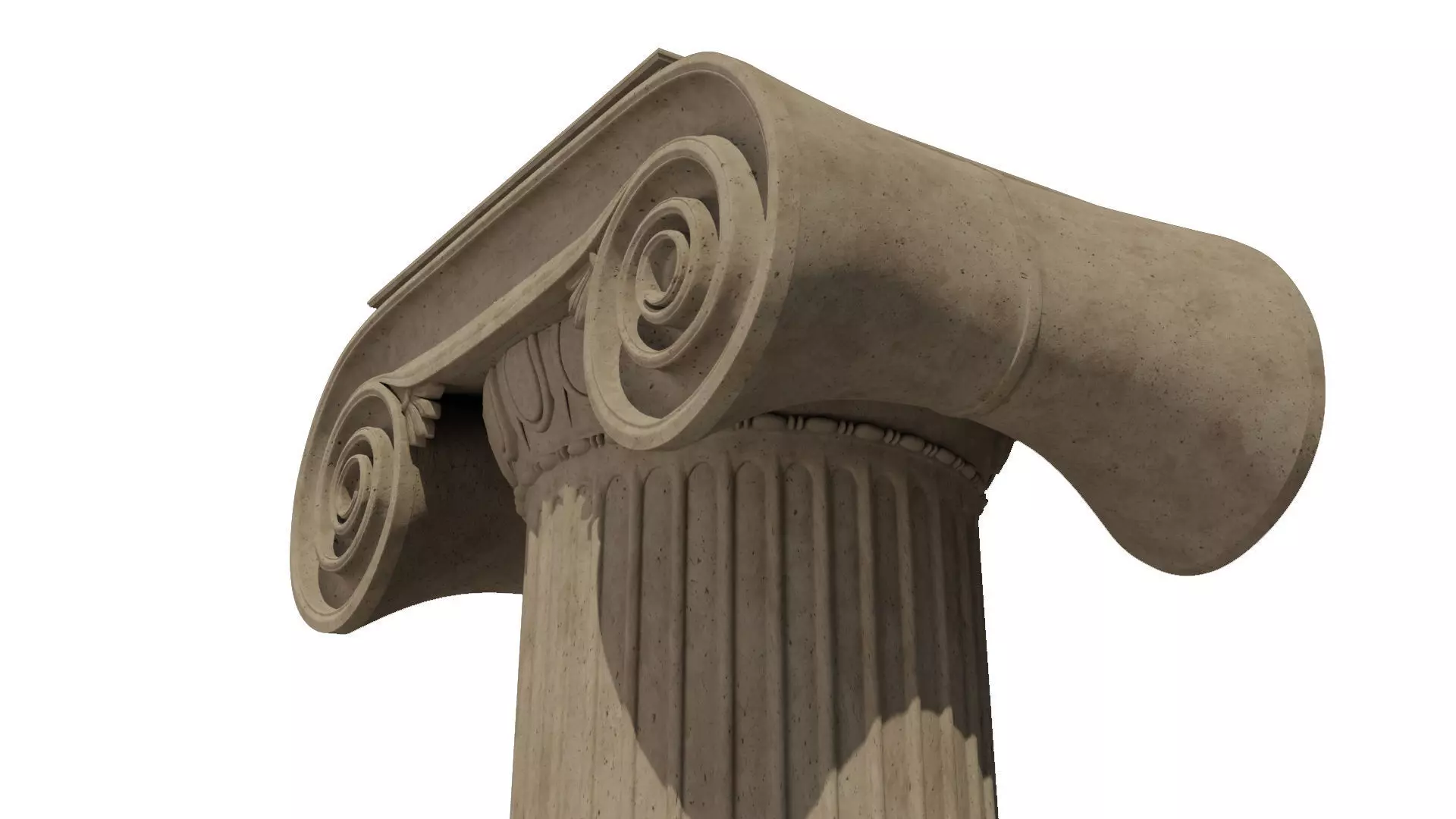 Ionic column 3D model_0