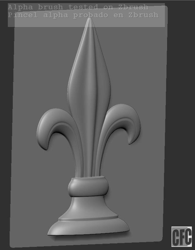 WoodCarving Finial - 3d model for CNC - FinialCFC03 3D print model_17