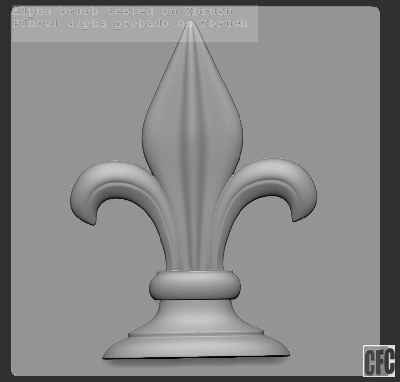 WoodCarving Finial - 3d model for CNC - FinialCFC03 3D print model_16