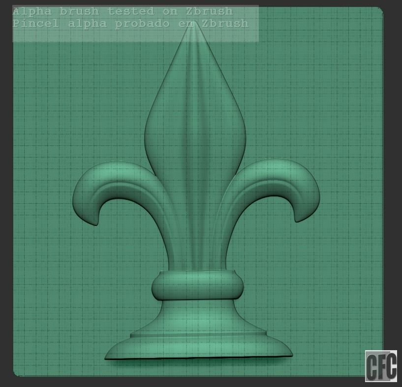 WoodCarving Finial - 3d model for CNC - FinialCFC03 3D print model_19