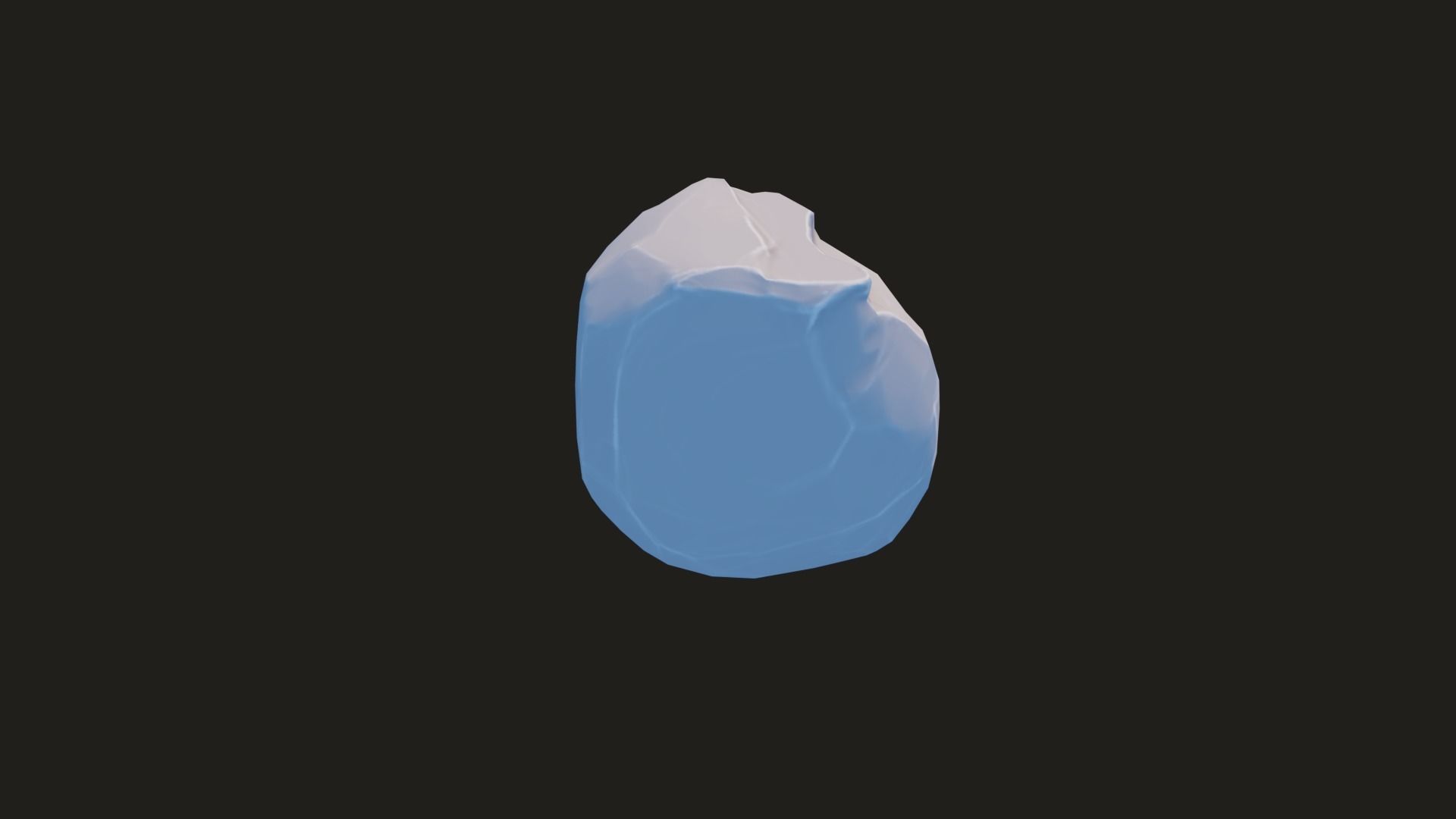 Stylized Rock Pack  16 Rocks game ready Low-poly 3D model_35