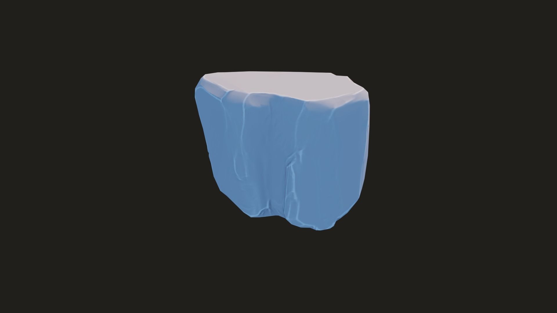 Stylized Rock Pack  16 Rocks game ready Low-poly 3D model_73