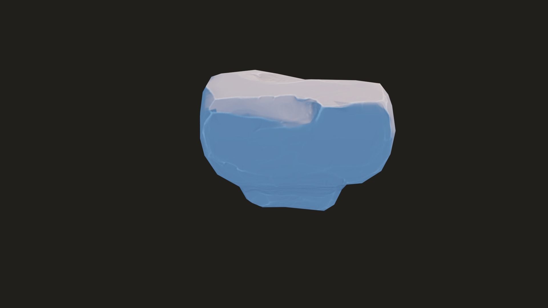 Stylized Rock Pack  16 Rocks game ready Low-poly 3D model_56