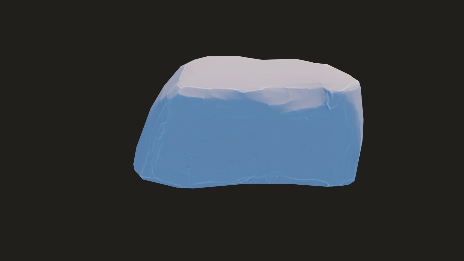 Stylized Rock Pack  16 Rocks game ready Low-poly 3D model_49