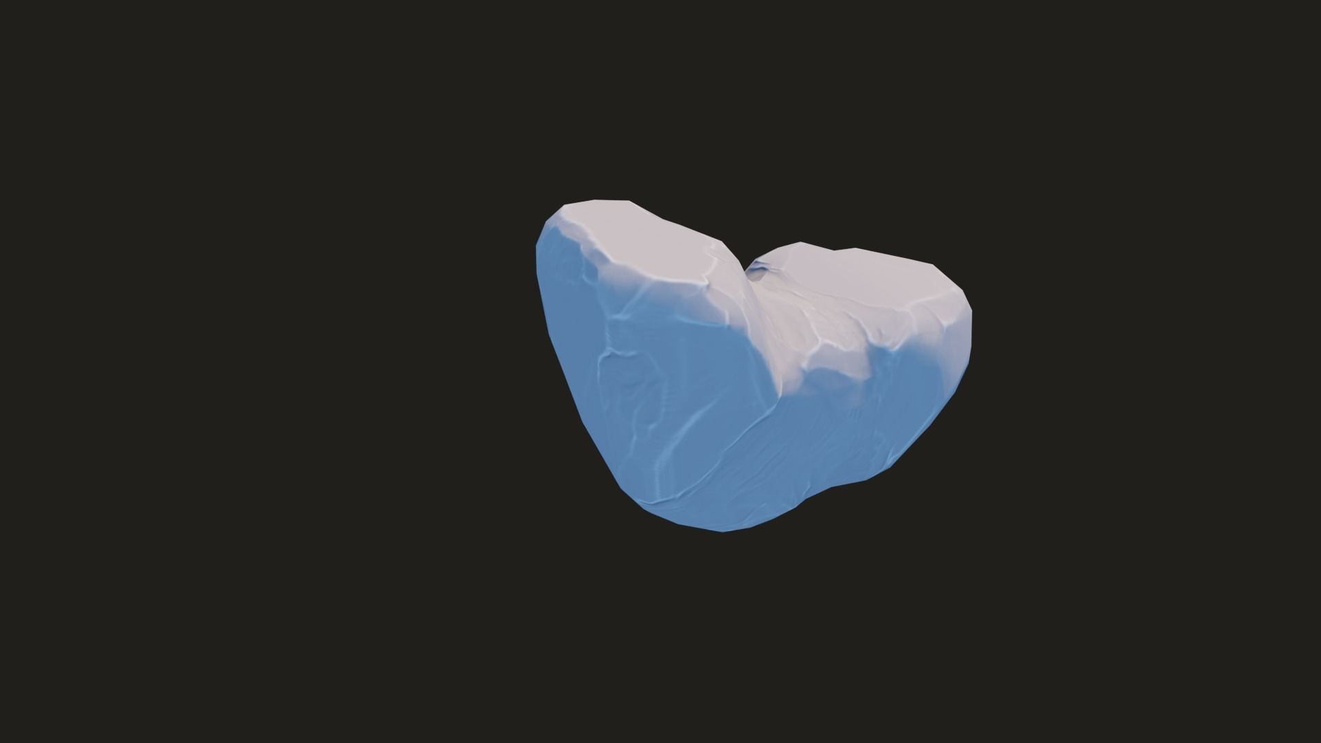 Stylized Rock Pack  16 Rocks game ready Low-poly 3D model_76