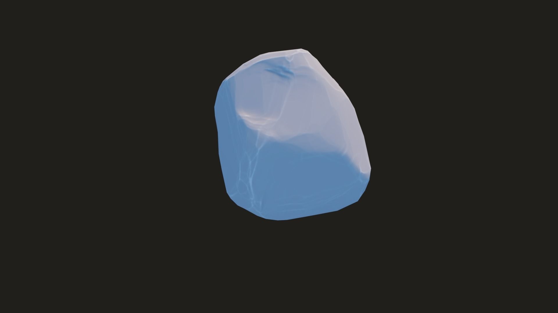 Stylized Rock Pack  16 Rocks game ready Low-poly 3D model_10