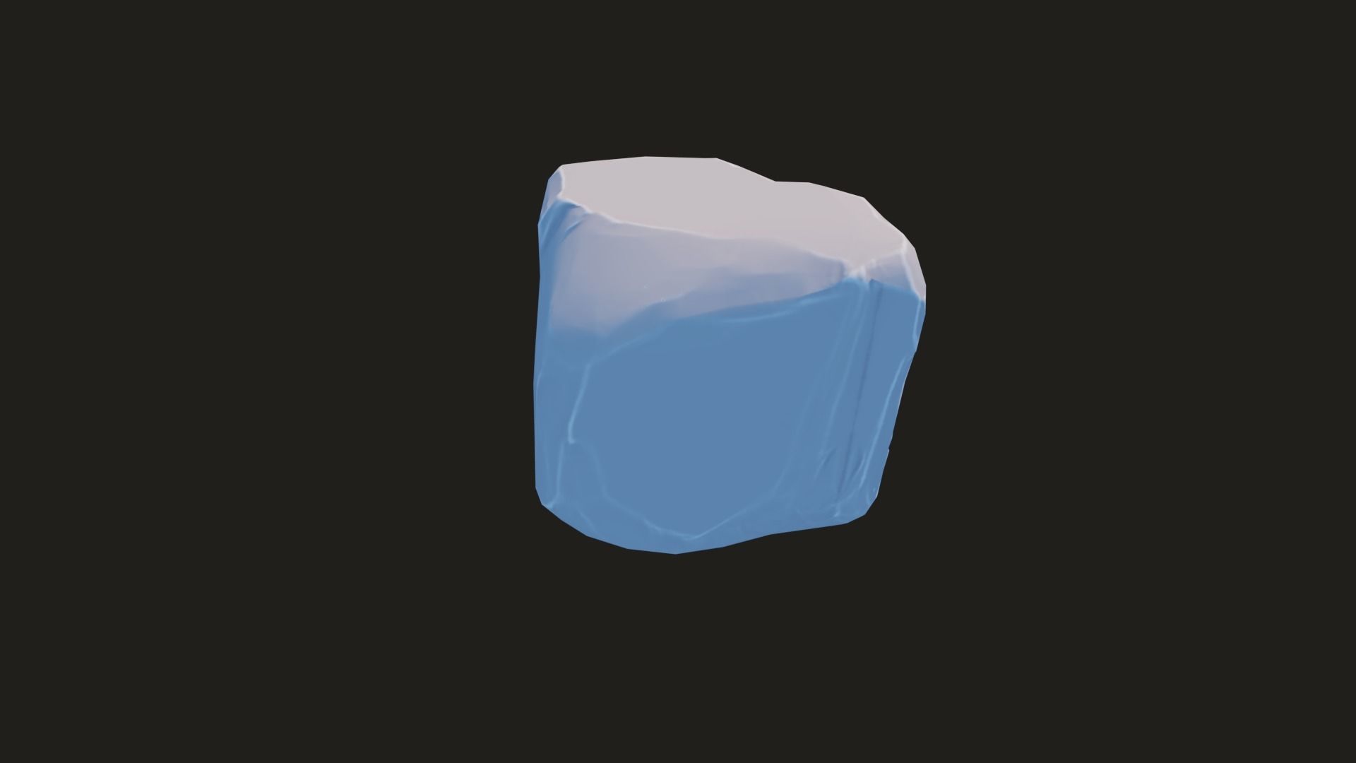 Stylized Rock Pack  16 Rocks game ready Low-poly 3D model_70