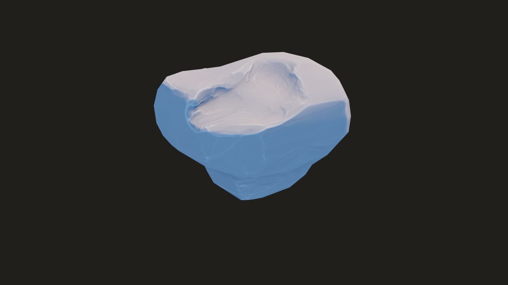 Stylized Rock Pack  16 Rocks game ready Low-poly 3D model_53