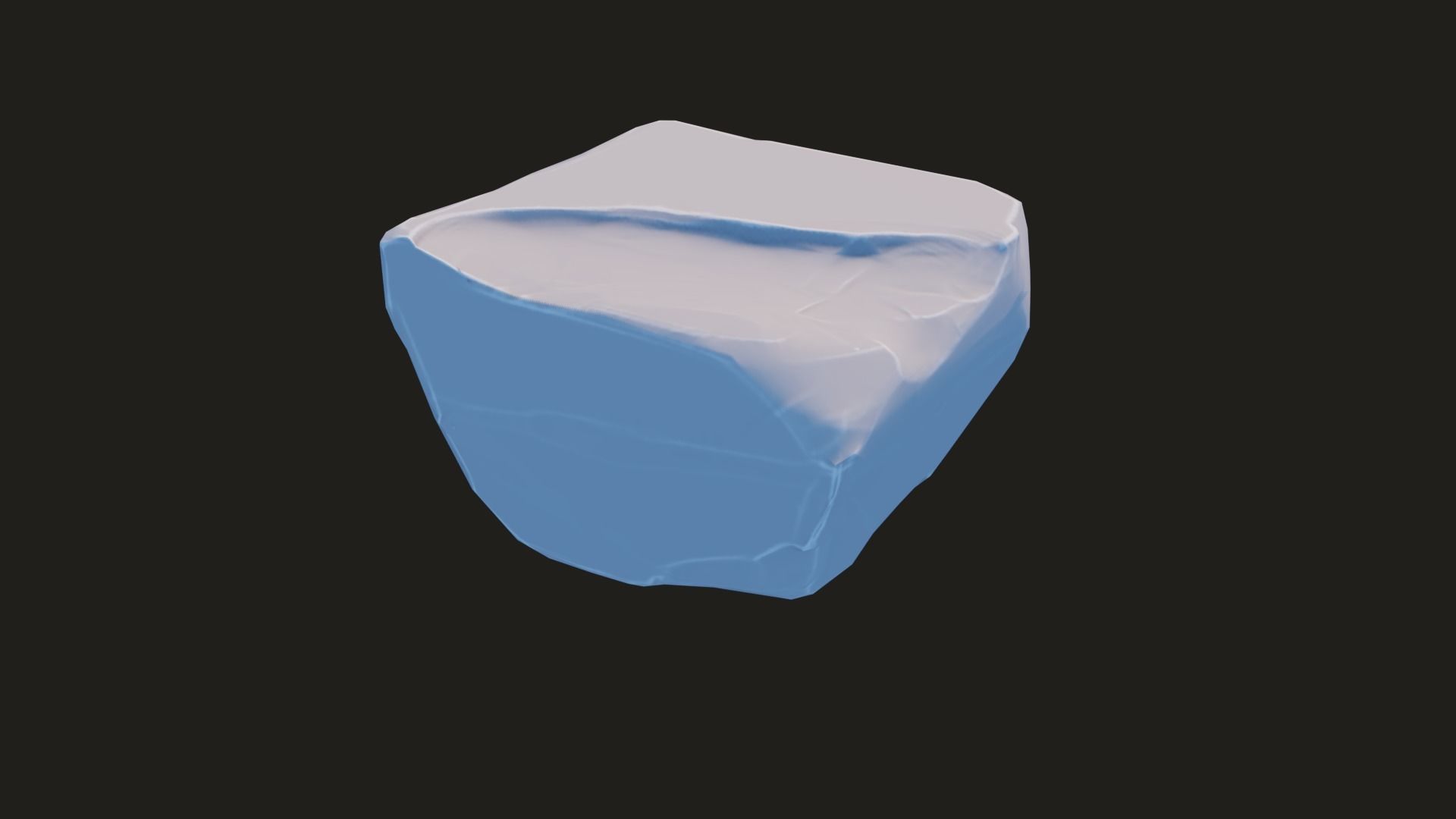 Stylized Rock Pack  16 Rocks game ready Low-poly 3D model_65