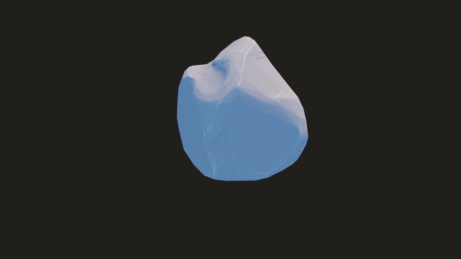 Stylized Rock Pack  16 Rocks game ready Low-poly 3D model_6