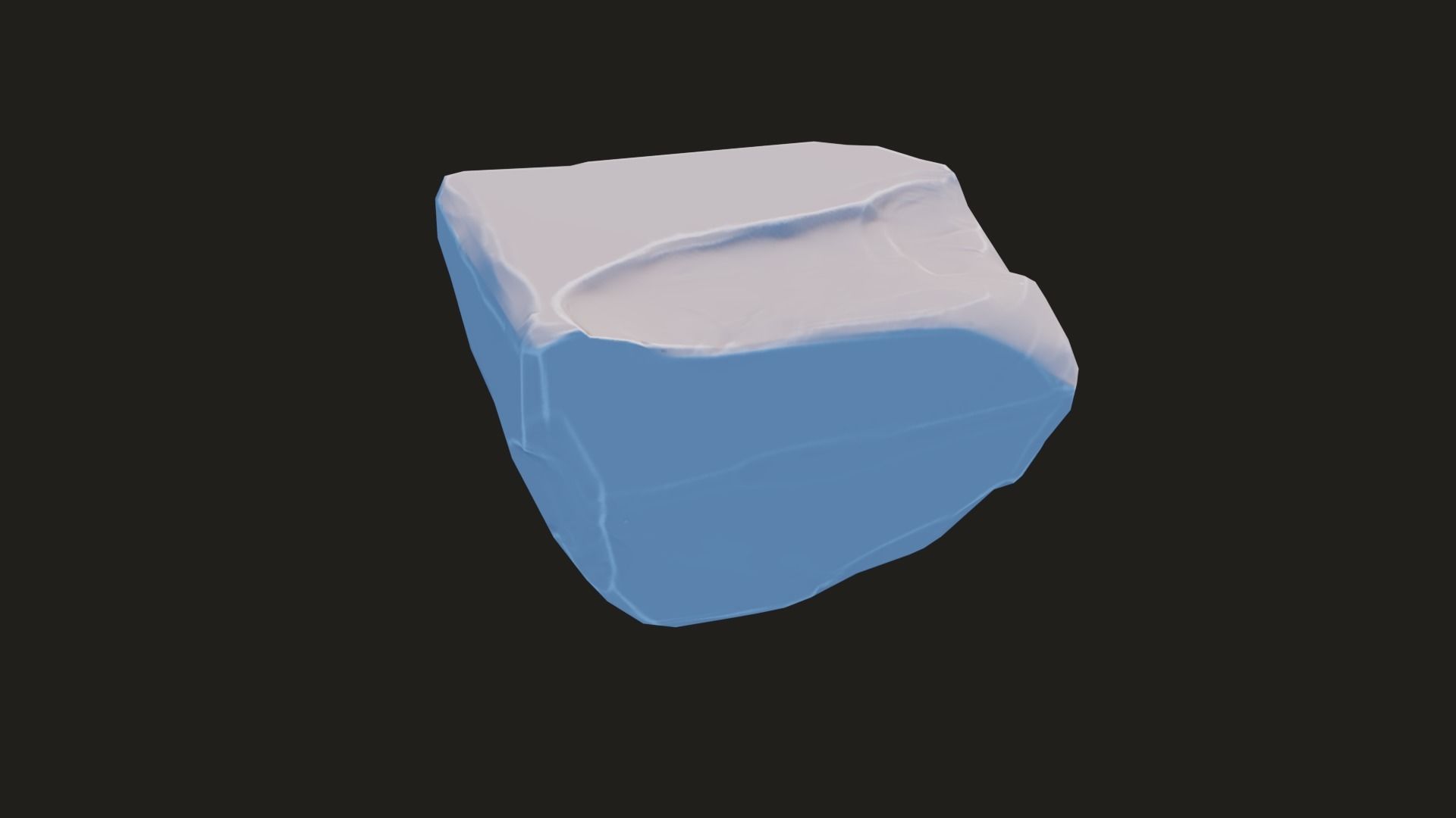 Stylized Rock Pack  16 Rocks game ready Low-poly 3D model_66