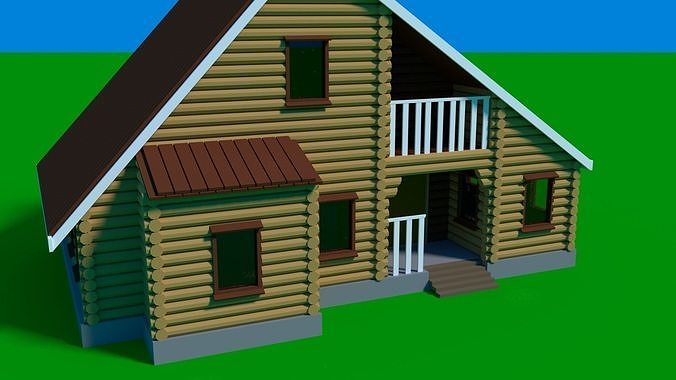Vacation home 3D model