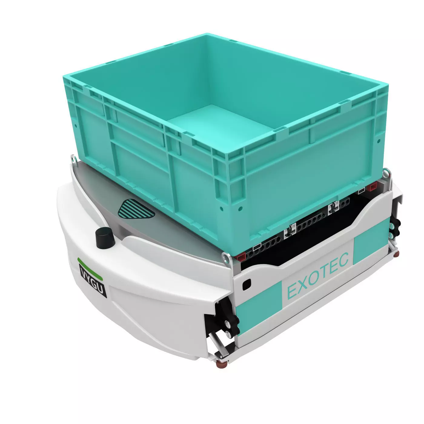 AGV robot Skypod Exotec  3D model_0