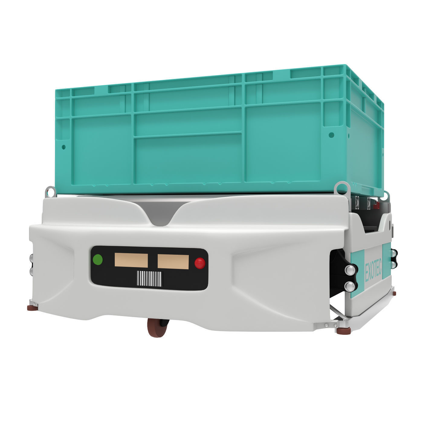 AGV robot Skypod Exotec  3D model_4