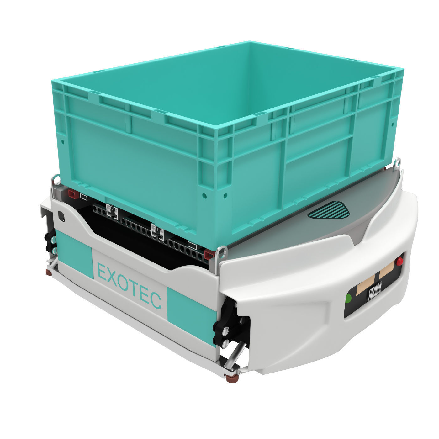 AGV robot Skypod Exotec  3D model_2