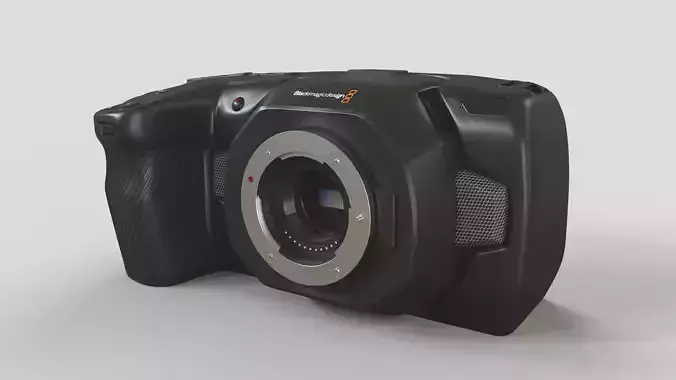 Blackmagic Pocket Cinema Camera 3D model