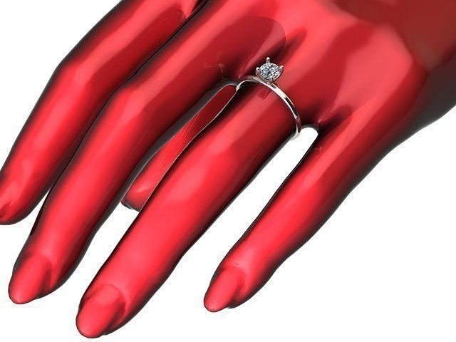 Engagement ring  3D print model
