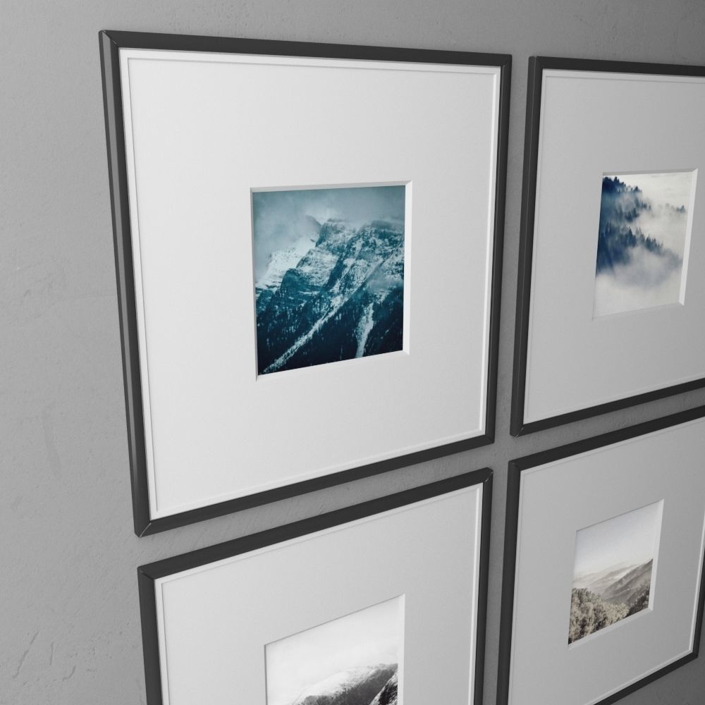 frame2 2x2 quad-20 3D model_1