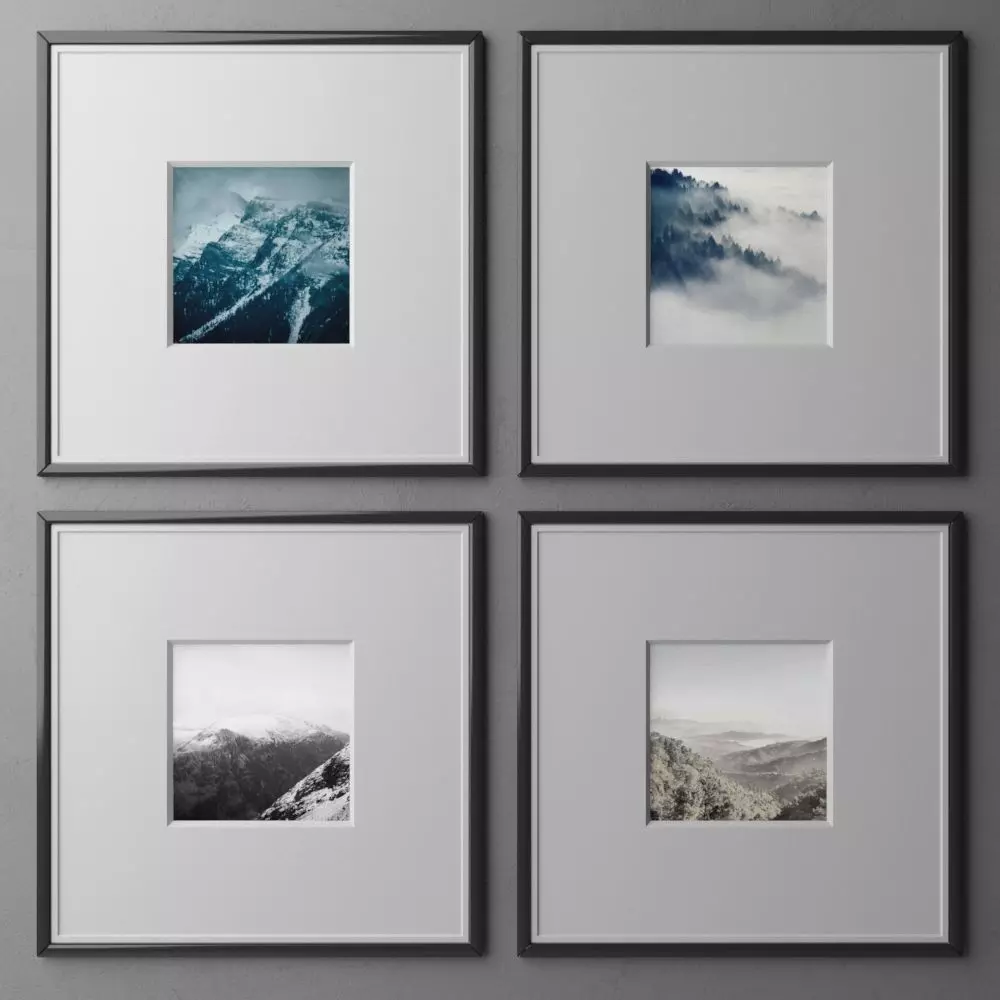 frame2 2x2 quad-20 3D model_0