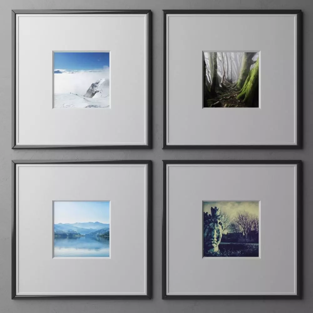 frame2 2x2 quad-24 3D model_0