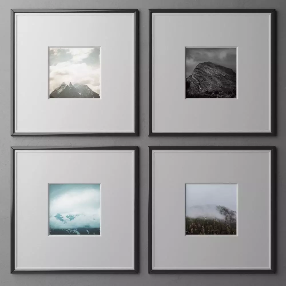 frame2 2x2 quad-3 3D model_0