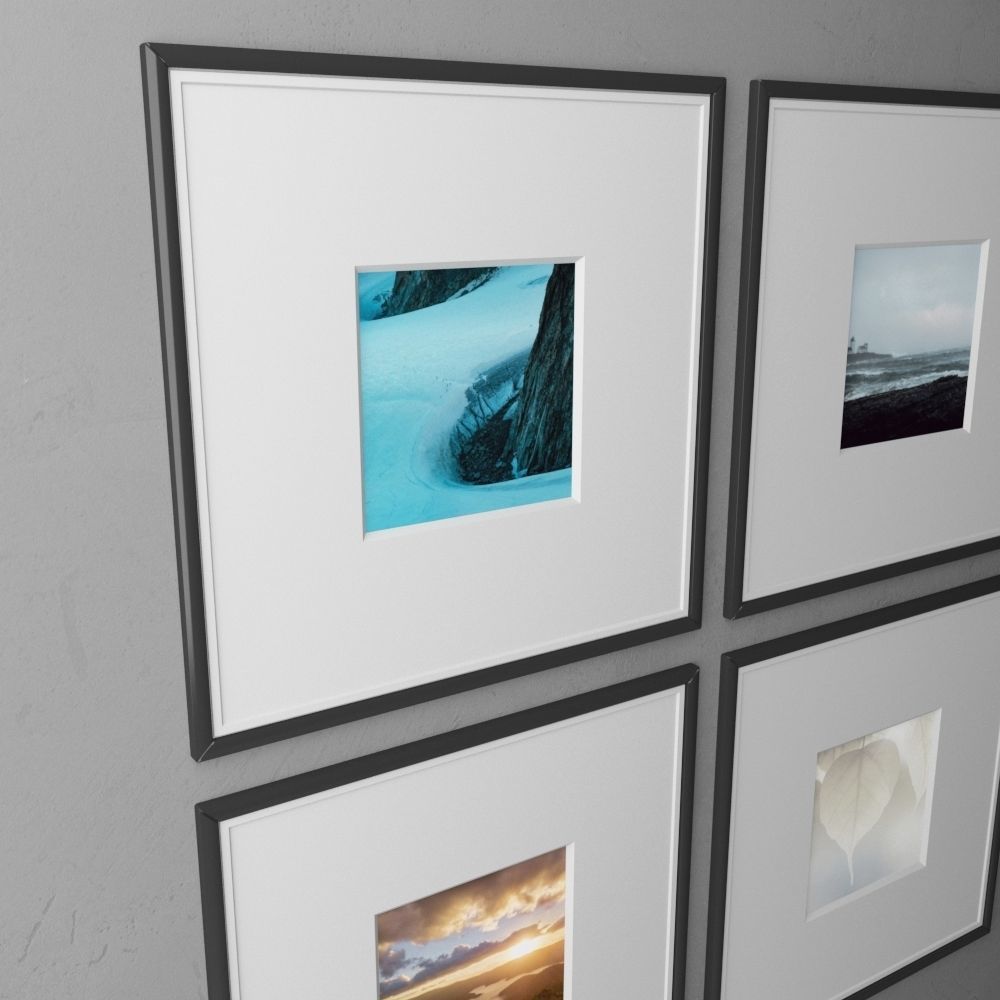 frame2 2x2 quad-9 3D model_1