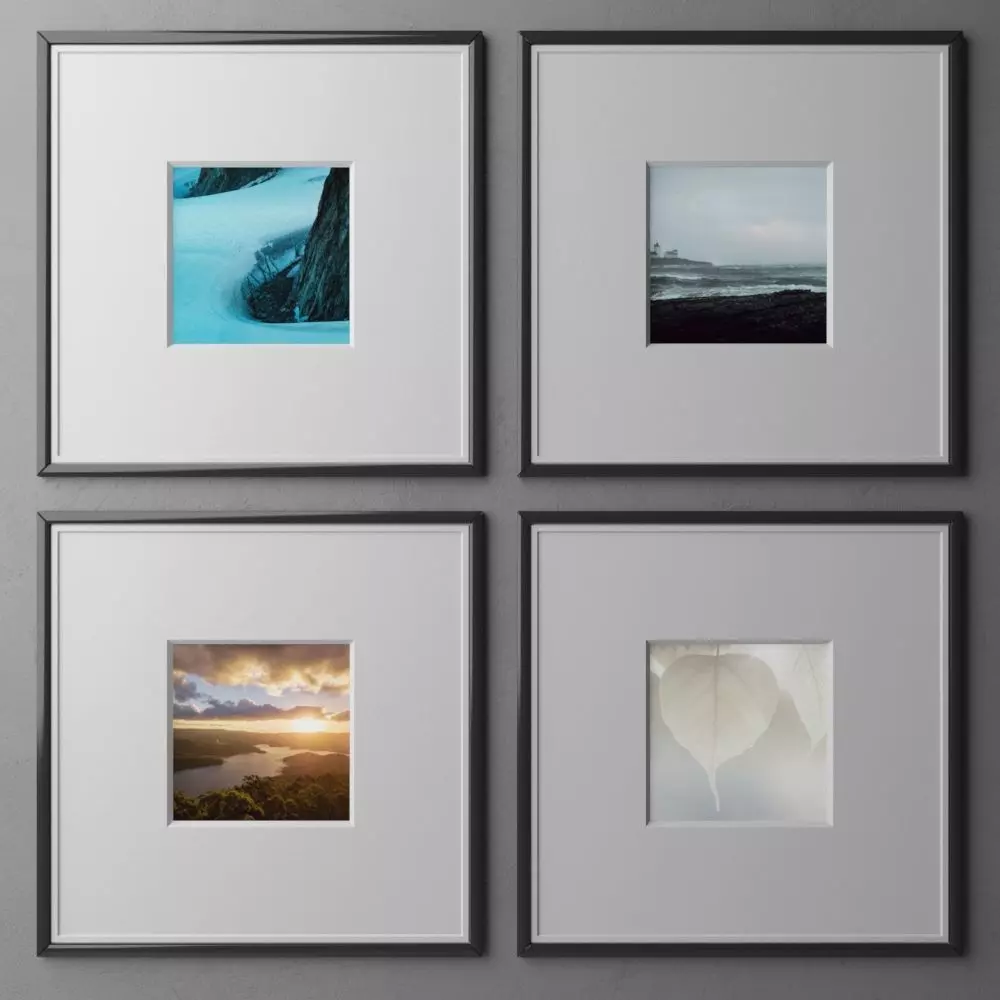 frame2 2x2 quad-9 3D model_0