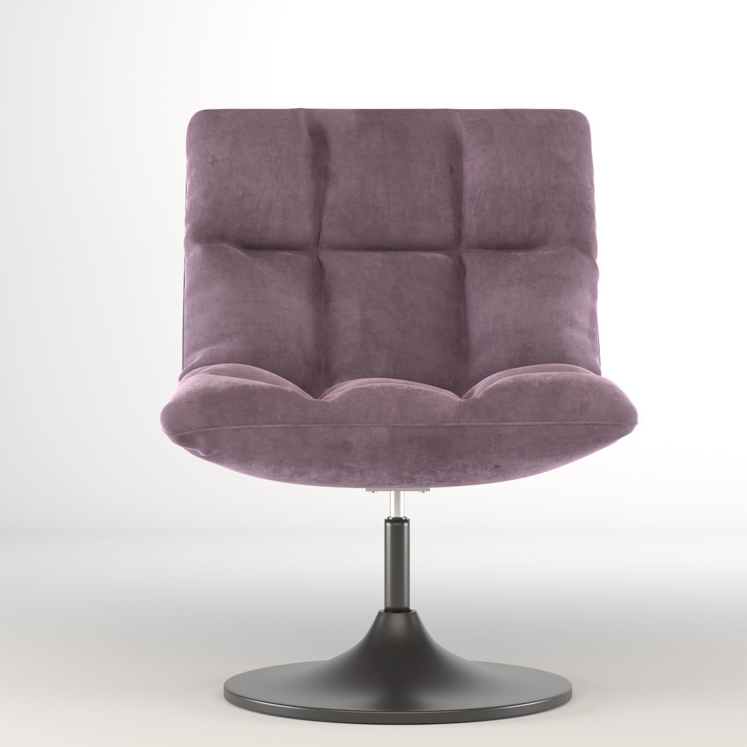 dutchbone-bar-lounge swivel chair leather 3D model_7